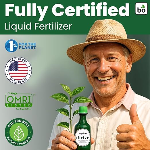Concentrated Liquid Enzyme-Powered Organic Plant Food (8.45oz) | Enzyme-Rich Fertilizer Growth Booster for Bigger Buds & Stronger Roots, Ideal for Indoor Pots & Outdoor Gardening