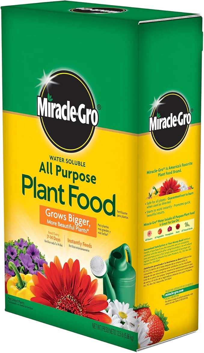 Miracle-Gro Water Soluble All Purpose Plant Food 12.5 lb.