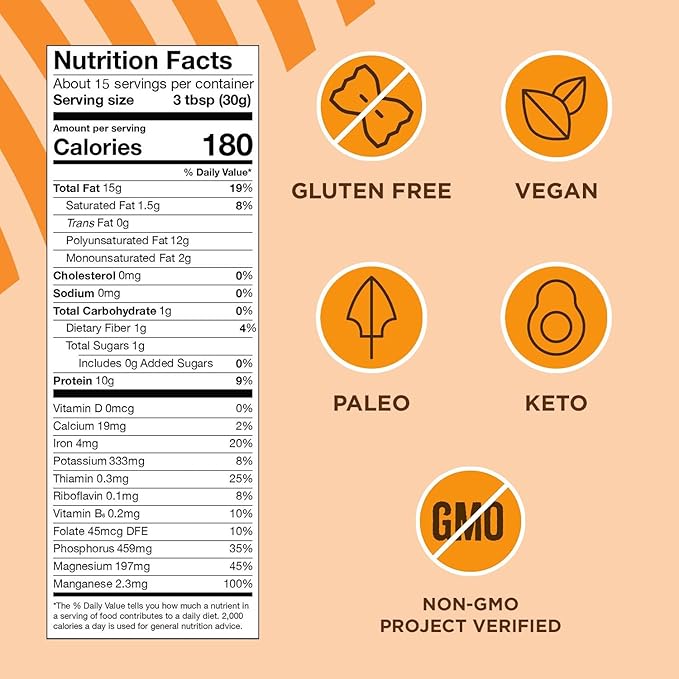 Manitoba Harvest Hemp Hearts Shelled Hemp Seeds, 16oz, 10g Plant Based Protein and 12g Omega 3 & 6 per Serving, Perfect for smoothies, yogurt & salad, Non-GMO, Vegan, Keto, Paleo, Gluten Free