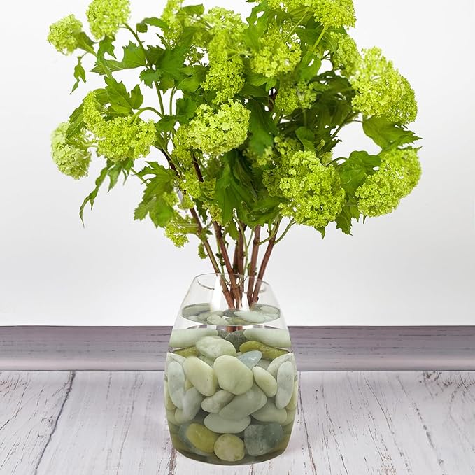 10 lbs River Rocks, 1-2 Inch Polished Pebbles for Indoor Plants, Decorative River Stones for Succulent, Landscaping, Vases, Backyard, Crafting and Garden