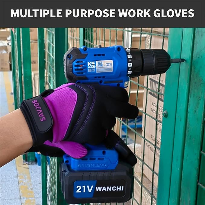 Thorn Proof&Puncture Resistant Gardening Gloves with Grip,Garden Glove for Women, Leather Yard Work Gifts