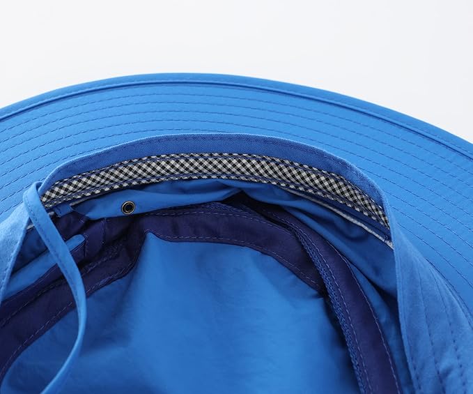 Home Prefer UPF 50+ Men's Sun Hat Wide Brim Bucket Hat UV Protection Hat for Mens Womens Beach Safari Gardening Golf Fishing