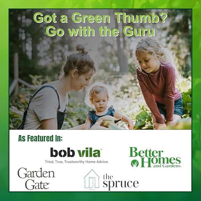 Garden Guru Hori Hori Gardening Knife for Weeding Digging & Cultivating - Stainless Steel Full Tang Blade, Walnut Wood Handle, Marks for Measuring Planting Depth, with Nylon Sheath - 1 Case (30 Pcs)