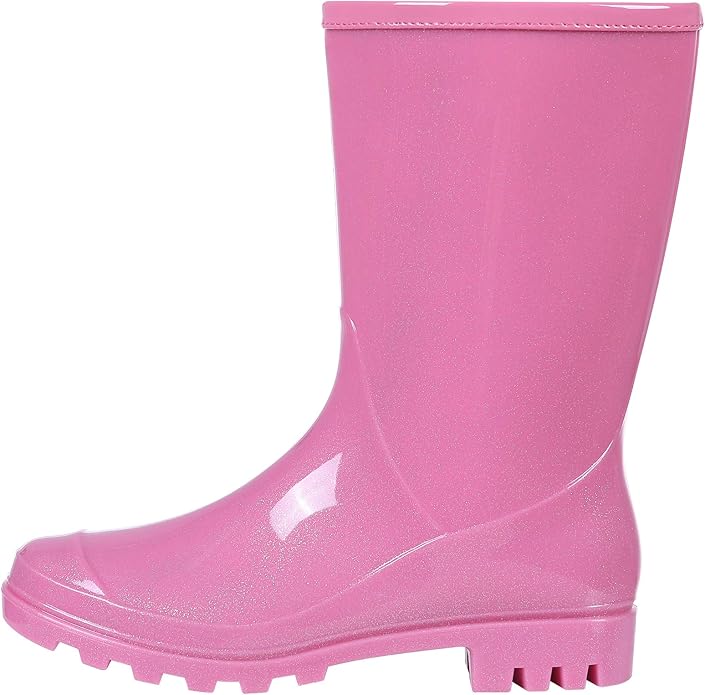 Evshine Women's Mid Calf Rain Boots Waterproof Garden Shoes