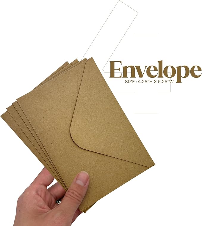 Seed Paper Thank You Cards – 4 Plantable Bouquet Inserts with Wildflower Seeds, 4 Greeting Cards & Envelopes, Unique Gift for Mothers, Garden Lovers, Birthdays, Weddings & Special Occasions