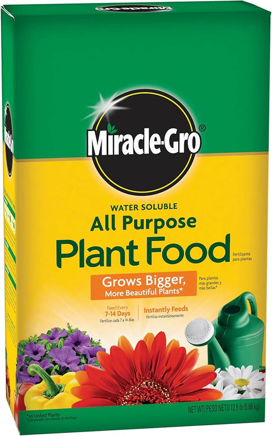 Miracle-Gro Water Soluble All Purpose Plant Food 12.5 lb.