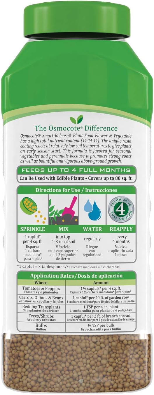 Osmocote Smart-Release Plant Food Flower & Vegetable, 2 lb.