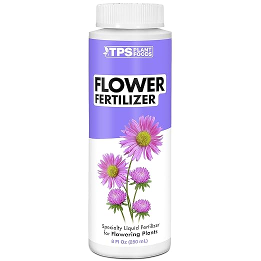 TPS NUTRIENTS Flower Fertilizer, Flowering Plant PK Bloom Booster, Liquid Plant Food 8 oz (250mL)