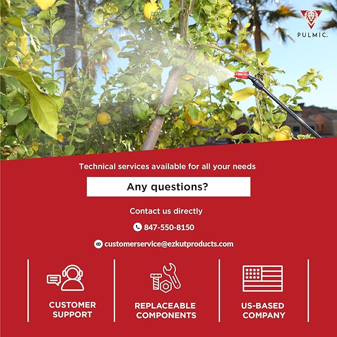 Electric Backpack Sprayer 4 Gallon Battery Powered Sprayer for Lawn, Garden & Farm – Adjustable Pressure, High-Performance Sprayer Pump, Lithium Battery, Multi-Nozzle Kit Included, 7-Hour Autonomy