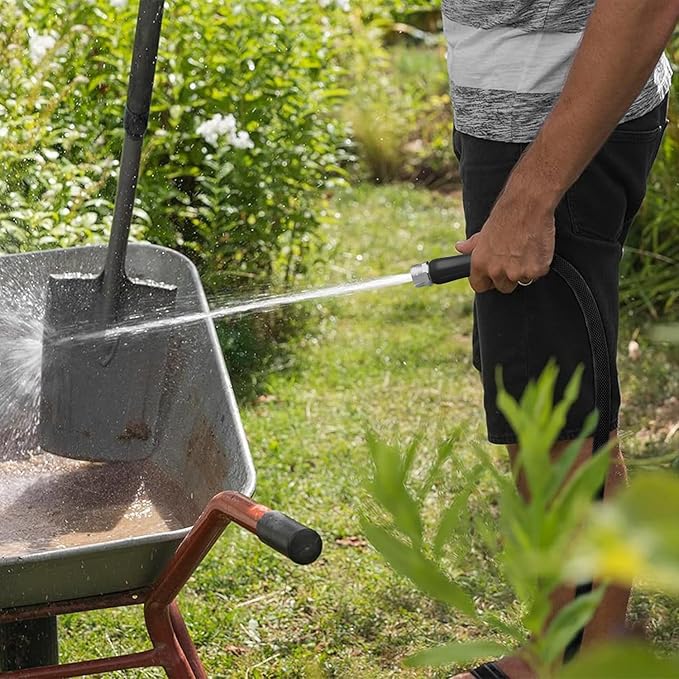 Garden Hose, Lightweight, Ultra Flexible, Durable, Kink-Free Garden Hose, RV, Marine and Camper Hose (75 FT)