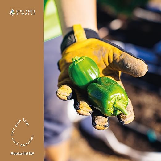 Soil Seed & Water Mikey’s Worm Poop – Organic Dairy Vermicompost Fertilizer Worm Castings for Gardens, Potted Plants & Soil Health - Superior to Standard Compost - OMRI Listed Organic Fertilizer