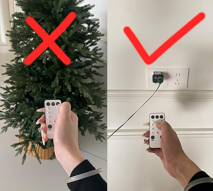 Pre-Lit Christmas Tree Artificial Snow Flocked Pine Tree Warm-White & Multicolored Lights, 8 Mode Functions,Metal Base,Home, Party Decoration 5FT