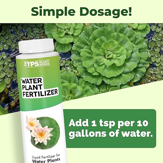 Water Plant Fertilizer, Complete Liquid Water Plant Food, 8 oz (250mL)
