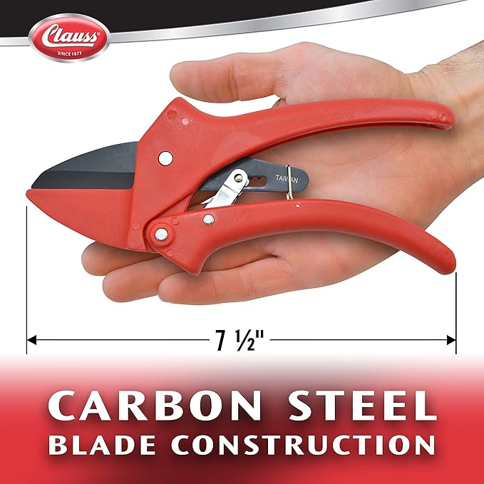 Clauss 7-Inch Ratchet-Action Pruner 20083