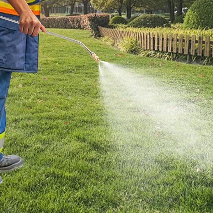 Hand Pump Sprayer Stainless Steel Sprayer for Indoor and Outdoor 1 Gallon Sprayer 12 in Wand 3.3 FT Hose