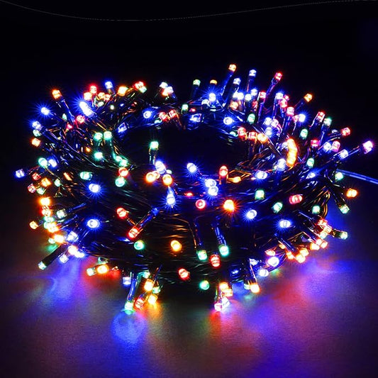 100-1000 LED Christmas Lights, Low Voltage Fairy String Lights with 8 Modes, Ideal for Xmax Tree, Garden, Home, Party, Halloween Festival Deco (Mixed-Color, 1000 LEDs)