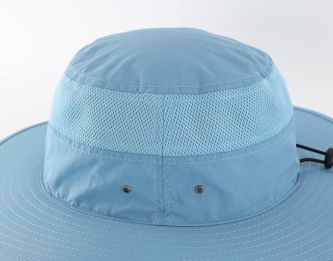 Home Prefer UPF 50+ Men's Sun Hat Wide Brim Bucket Hat UV Protection Hat for Mens Womens Beach Safari Gardening Golf Fishing