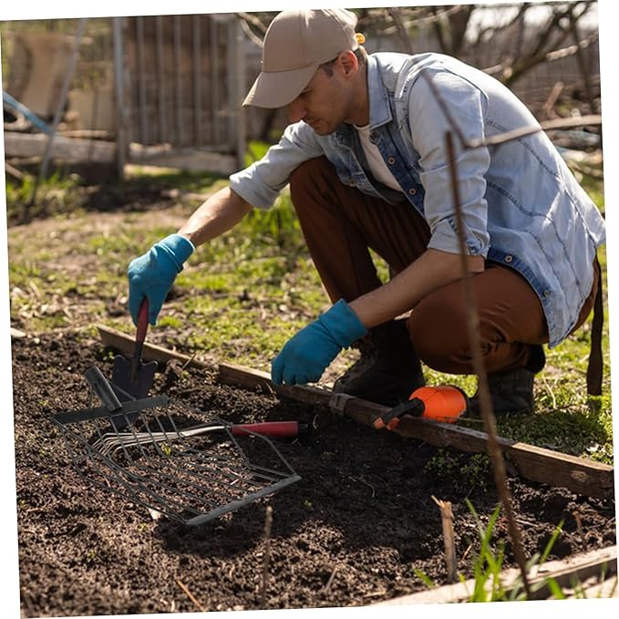 Milisten Farm Agricultural Tool Collect Maize Grain Shovel Sifting Shovel Trowel