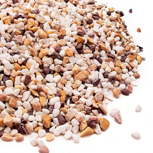 18.3 Pounds Natural Pea Gravel Pebbles,Small Rocks,Decorative Rocks for Succulents,Aquarium Gravel,Vase Filler,Plants,Landscaping