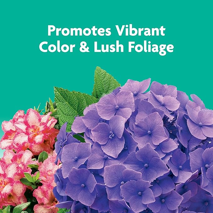 Miracle-Gro Shake 'N Feed Flowering Trees and Shrubs Plant Food, For In-Ground and Container Plants, Acid-Loving Flowering Plants, 8 lbs.