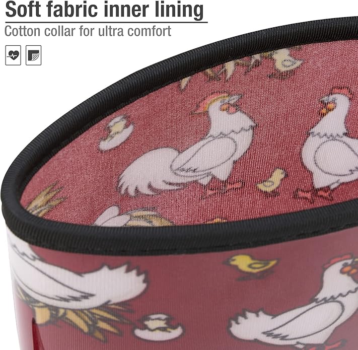 HISEA Women's Rain Boots Waterproof Mid Calf Garden Boots for Women