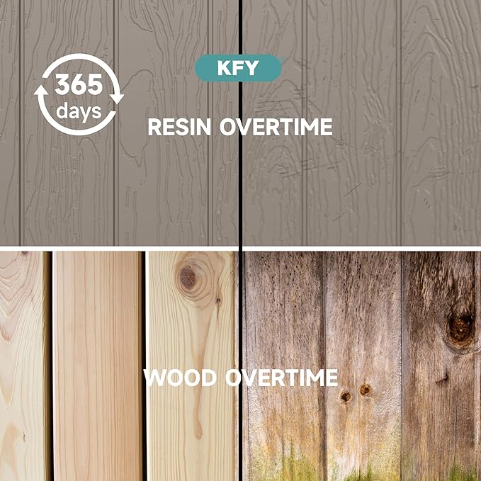 180 Gallon Waterproof Outdoor Storage Box, UV Resistant Resin Deck Box with Hydraulic Rod for Reinforced Stability, Perfect for Patio, Garden, and Pool, Grey