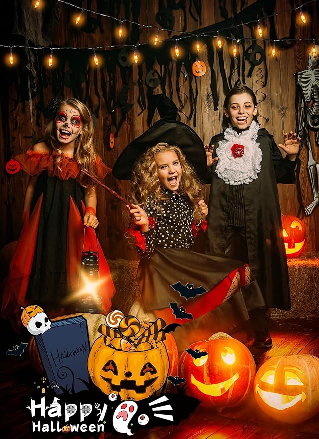 Halloween Decorations Orange Lights Indoor, 100 LED 39 FT Twinkle String Lights USB Powered with 8 Modes, Orange Light with Remote for House Window Holiday Party Xmas Halloween Decor