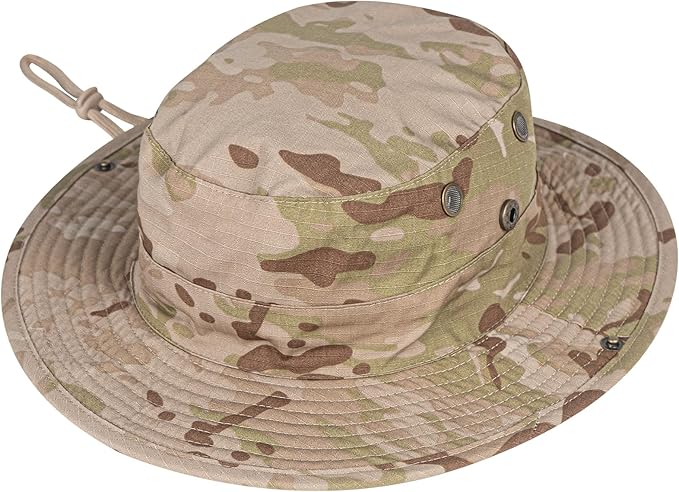 Sun Hats for Men Women Boonie Hat Foldable Fishing Hat UPF 50+ Bucket Hat for Fishing Hiking Garden Safari Beach