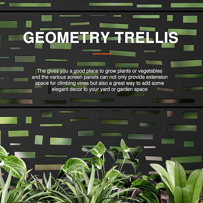 Casaphoria Metal Raised Garden Bed with Trellis and Wheels, 72"x47"x16" Arched Planter Box for Climbing Plants, Vegetables & Vines, Features Drainage Holes and Privacy Screen (Black-Gerald)