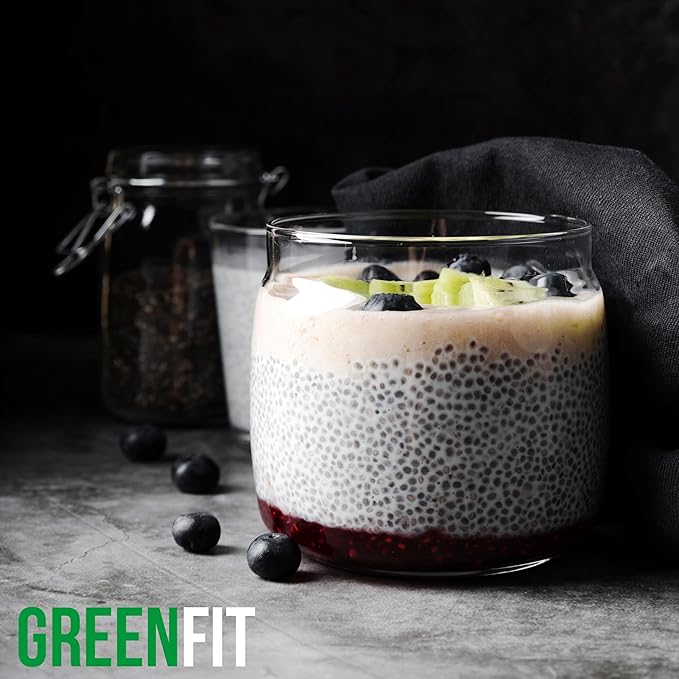 Greenfit Premium Bulk Chia Seeds (10Lbs Bag) | A+ Grade Chia | Nutrient-Packed Superfood | Non-GMO | Gluten-Free Chia Seeds Bulk | Vegan