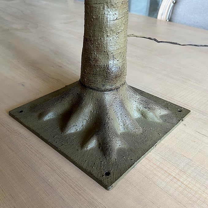 BAOLITVINE Artificial Ficus Silk Tree with Lights 4FT, Lighted Plant Tree with 140 LED Fairy Lights for Home Living Room Spring Summer Decoration