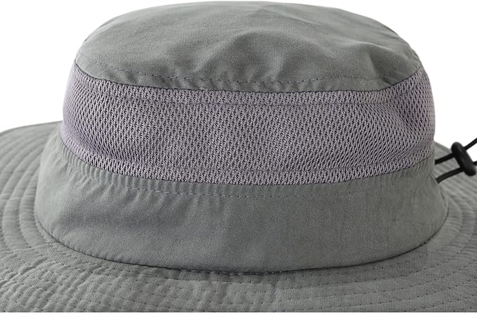 Connectyle Kids Wide Brim Sun Hat for Toddler Boys Girls Breathable Bucket Hat for Fishing Hiking UPF 50+ Protection Sun Hat