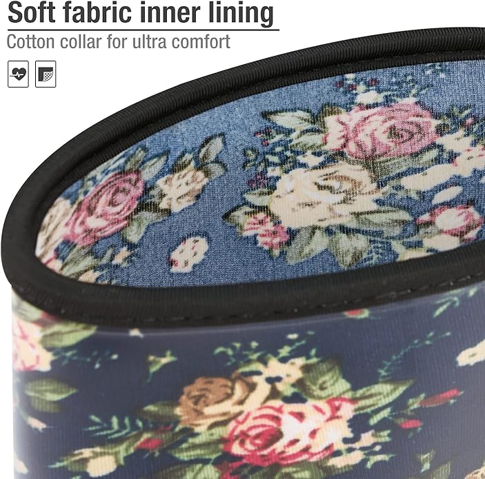 HISEA Women's Rain Boots Waterproof Mid Calf Garden Boots for Women