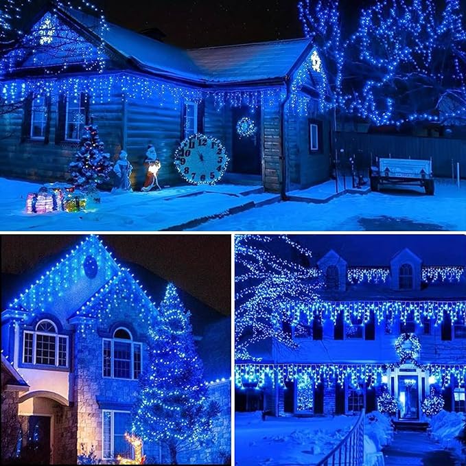 98FT Christmas Lights Outdoor Decorations 900LED Fairy String Light 12 Lighting Modes with Timer Memory Waterproof Christmas Light for Yard Roof Party Holiday Wedding Garden Decor