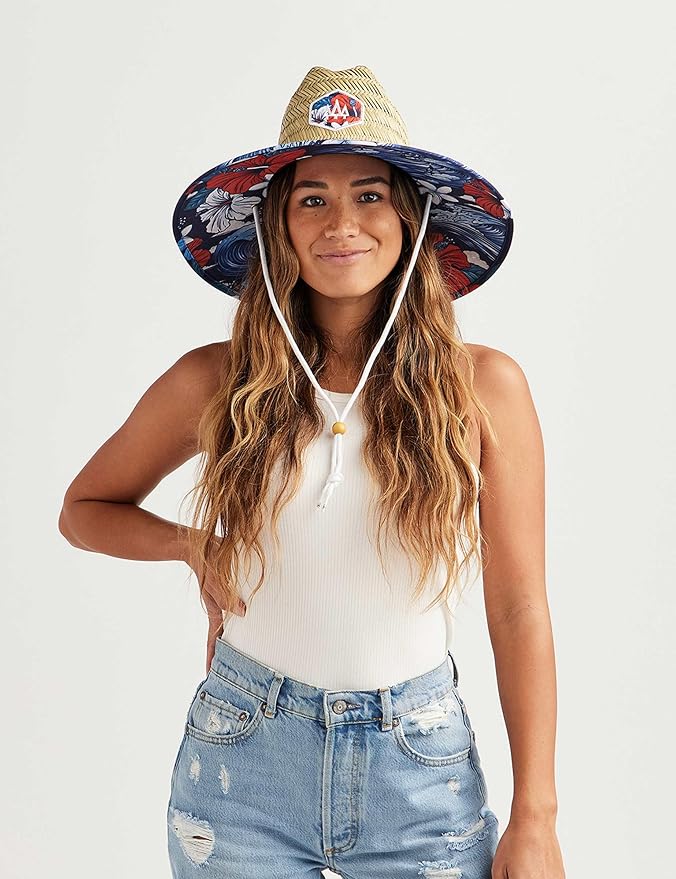 Straw Visor for Women | Packable Beach Visor & Sun Visor | Sun Protection | One Size | Hemlock