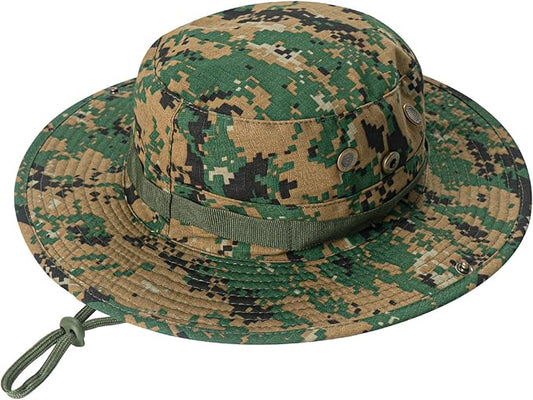 Sun Hats for Men Women Boonie Hat UPF 50+ Bucket Hat Wide Brim UV Protection Fishing Hiking Safari Outdoor Hats