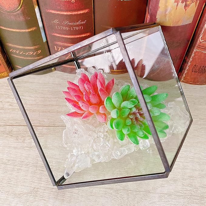 Clear Quartz Crystals Tumbled Stones Polished Rocks Chips Stone Crushed Crystal Healing Natural Gem Gravel Home Decoration mini Aquarium Tank Plants Small Vase Filler Landscape Bottom Ornament 250G