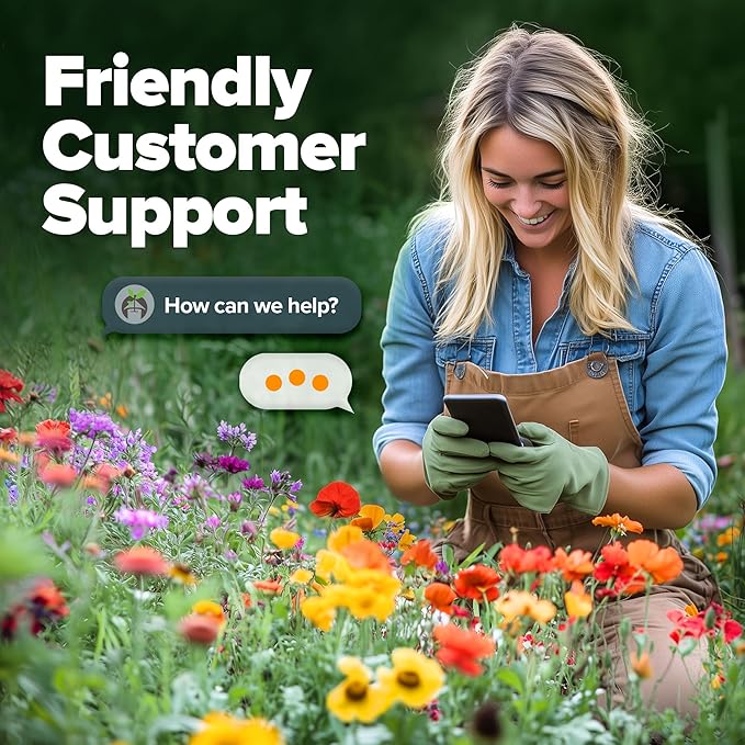 HOME GROWN 131,200+ Pure Wildflower Seeds 𝗨𝗦𝗔 - Premium Texas Flower Seeds [3 Oz] Perennial Garden Seeds for Birds & Butterflies - Wild Flowers Bulk Perennial: 22 Varieties Flower Seed for Planting