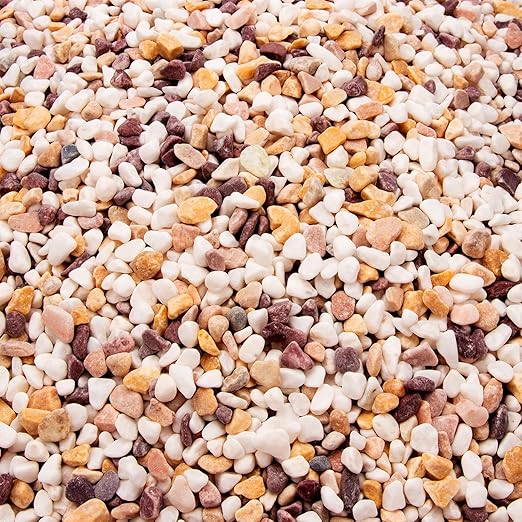 18.3 Pounds Natural Pea Gravel Pebbles,Small Rocks,Decorative Rocks for Succulents,Aquarium Gravel,Vase Filler,Plants,Landscaping