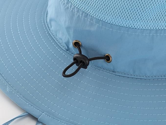 Home Prefer UPF 50+ Men's Sun Hat Wide Brim Bucket Hat UV Protection Hat for Mens Womens Beach Safari Gardening Golf Fishing