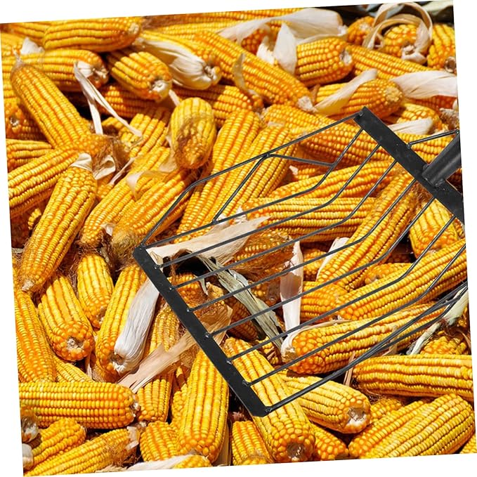 Milisten Farm Agricultural Tool Collect Maize Grain Shovel Sifting Shovel Trowel