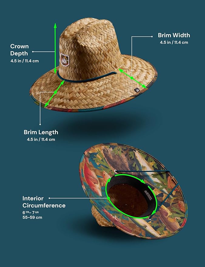 Straw Visor for Women | Packable Beach Visor & Sun Visor | Sun Protection | One Size | Hemlock