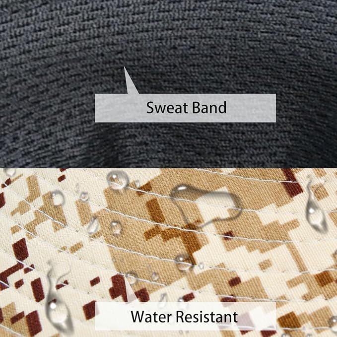 Sun Hats for Men Women Fishing Hat UPF 50+ Breathable Wide Brim Summer UV Protection Hat