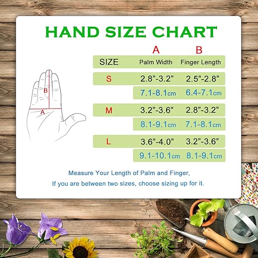 HLDD HANDLANDY Rose Pruning Gloves, Long Thorn Proof Gardening Gloves, Pigskin Leather Gauntlet with Padded Palm for Men & Women, Garden Gifts for Gardene