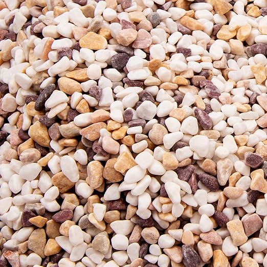 18.3 Pounds Natural Pea Gravel Pebbles,Small Rocks,Decorative Rocks for Succulents,Aquarium Gravel,Vase Filler,Plants,Landscaping