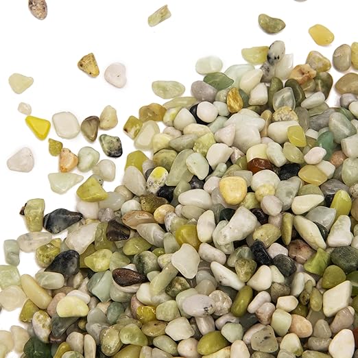 18 Pounds Jade Pebbles for Succulents Cactus Plants Decorative Stones Gravel