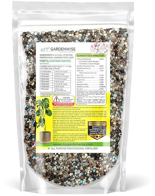 6-6-6 All-Purpose Professional Plant Food Fertilizer; Ideal for Winter Care & Spring Feeding, Perfect Balanced NPK for Indoor and Outdoor Plants (20 QUARTS)