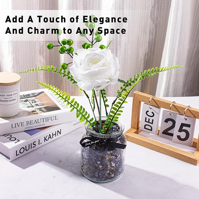 0.5 Lb/230g Blue Agate Crushed Stone Tumbled Chips Bulk, Natural Polished Aquarium Gravel Rocks Crystals Stones Decorative Fish Tank Pebbles Vase Filler - 5-7mm