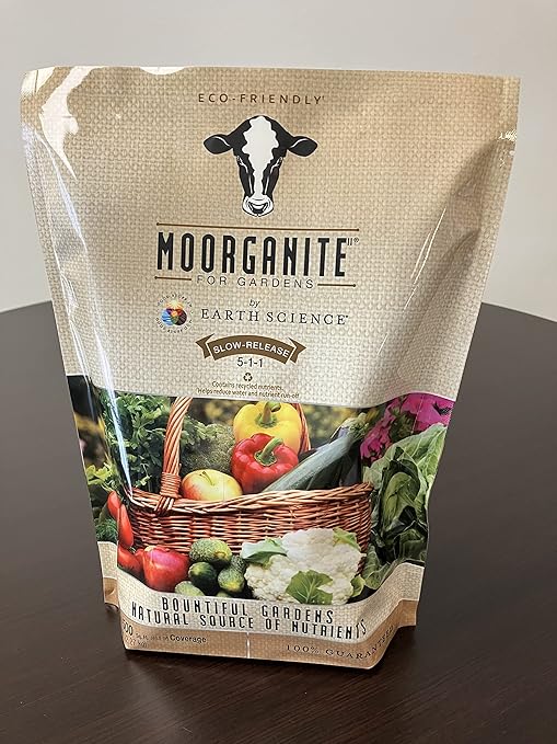 Earth Science Moorganite— 5 lb—All Purpose Lawn and Garden Care – Multi-Purpose, Slow Release Lawn Care– Amazon Exclusive Size