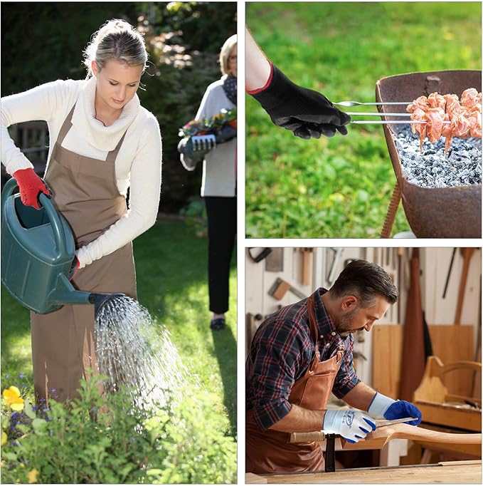 90 Pairs Gardening Gloves Bulk for Men Women Breathable Rubber Coated Safety Garden Work Gloves 9.1 Inch Working Gloves for Gardening